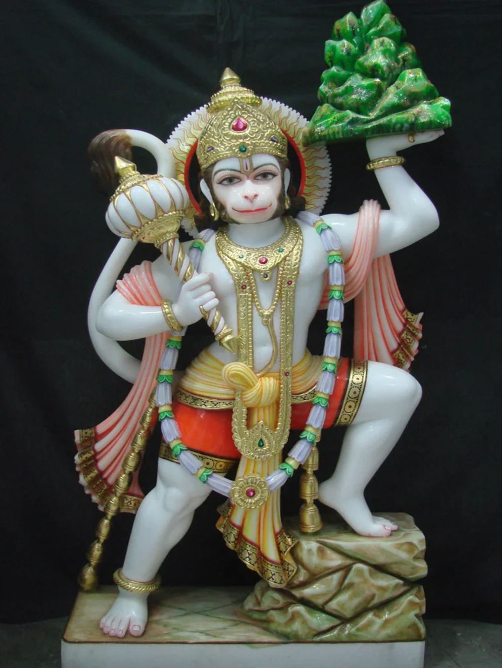 3 Feet Hanuman Marble Statue 3 Feet Hanuman Marble Statue