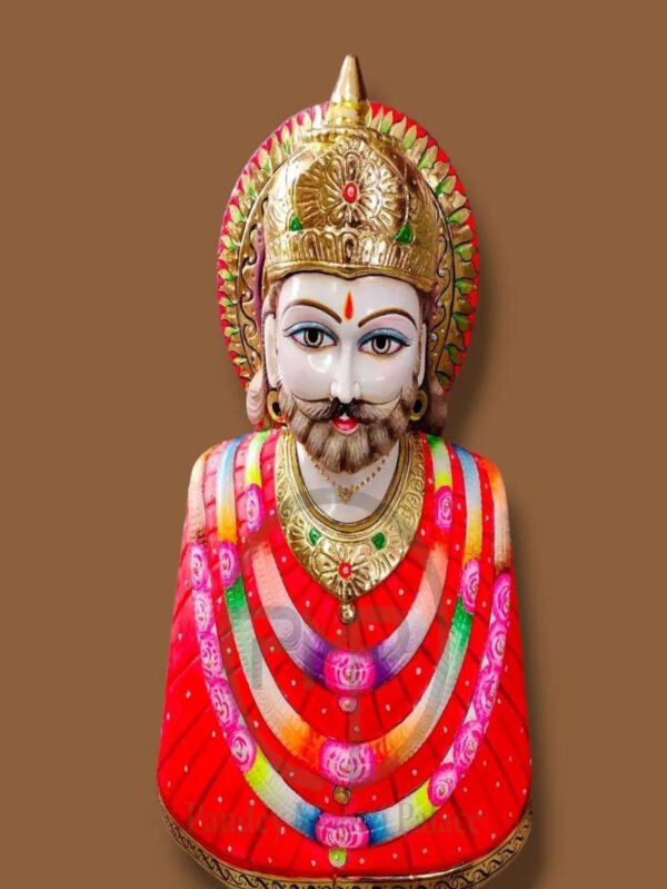 1.5 Feet Khatu Shyam Marble Murti